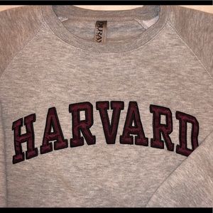 Harvard sweatshirt